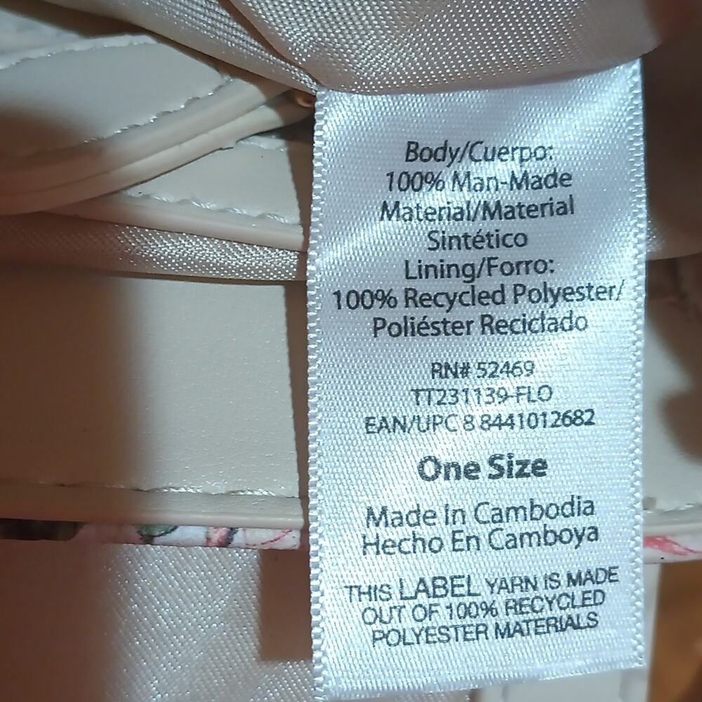 Time and Tru floral crossbody Riverdale Bag for womens over the shoulder bag NWT - Picture 9 of 9